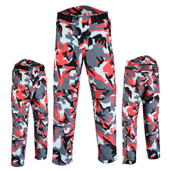 Camo Trousers - Red