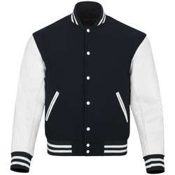Varsity Jacket - Black/White