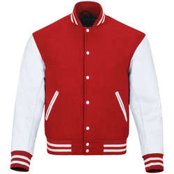 Varsity Jacket - Red/White